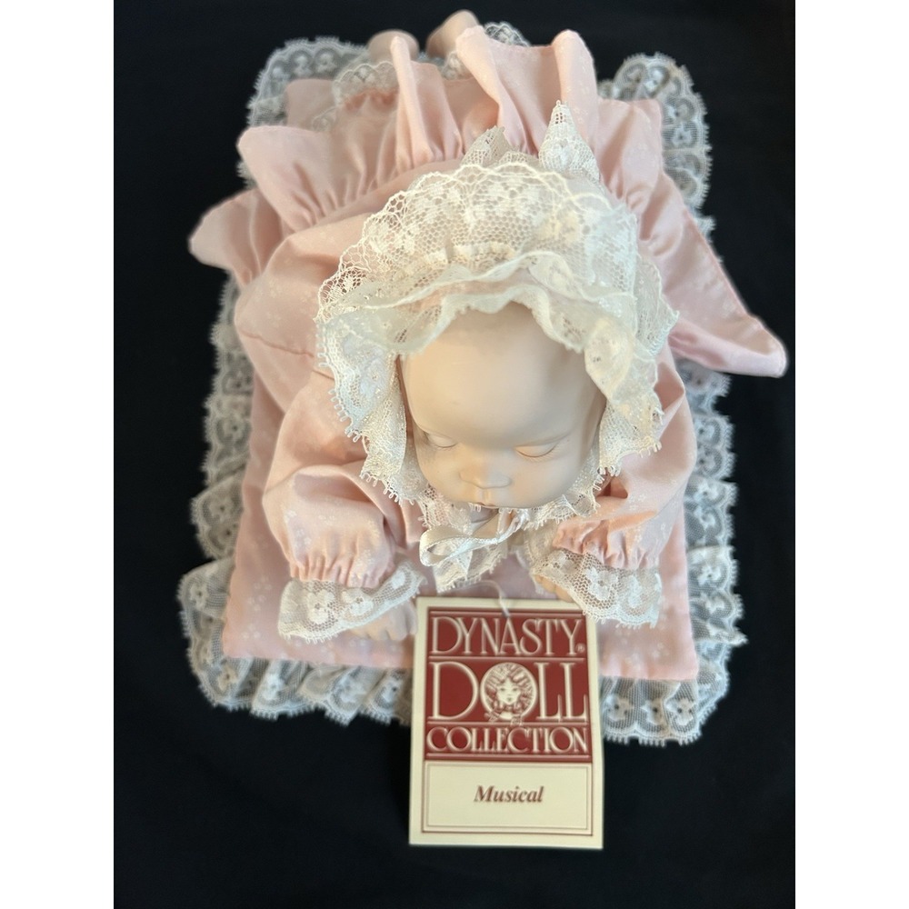 Dynasty Doll Collection Baby Dara Musical Porcelain Doll Moving Cardinal Inc